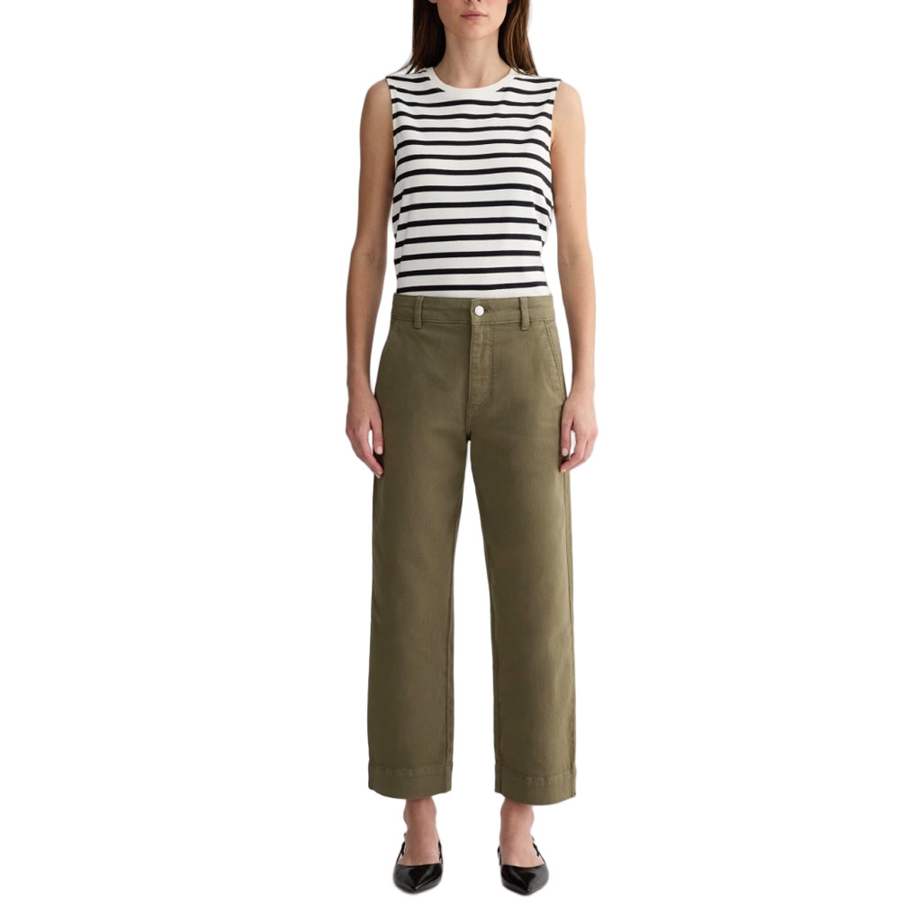 Everlane Cropped Wide Leg Utility Pant